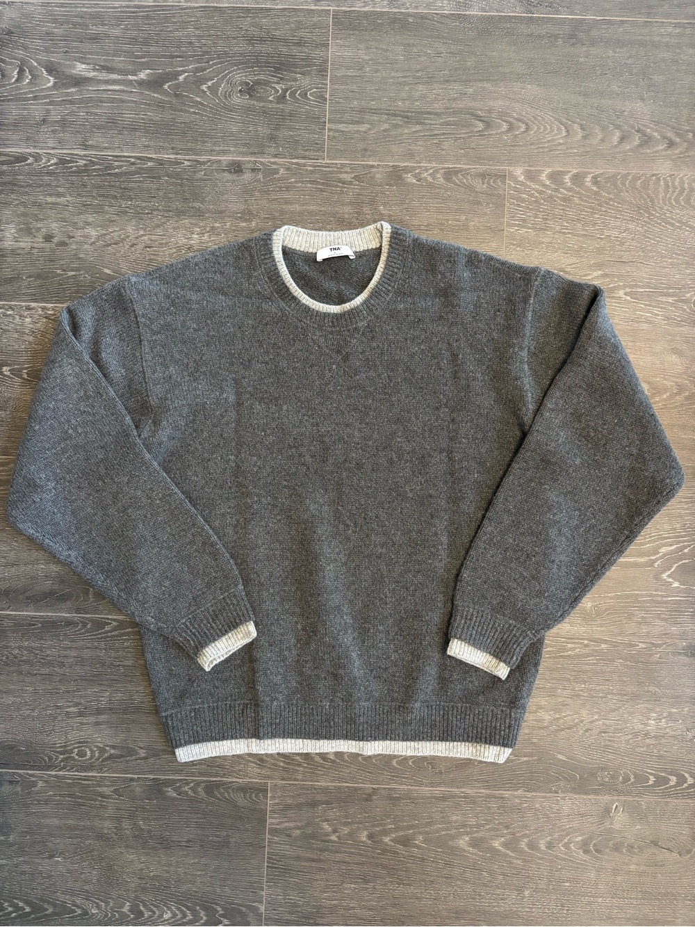 NWOT TNA Finney Crewneck Sweater